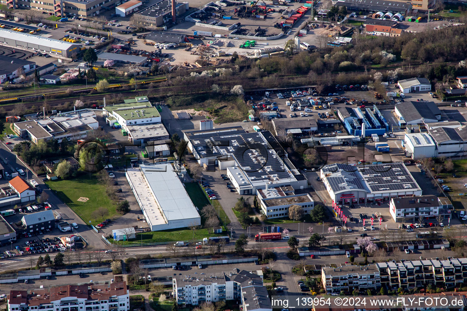 Great specialist market on Horring in Landau in der Pfalz in the state Rhineland-Palatinate, Germany