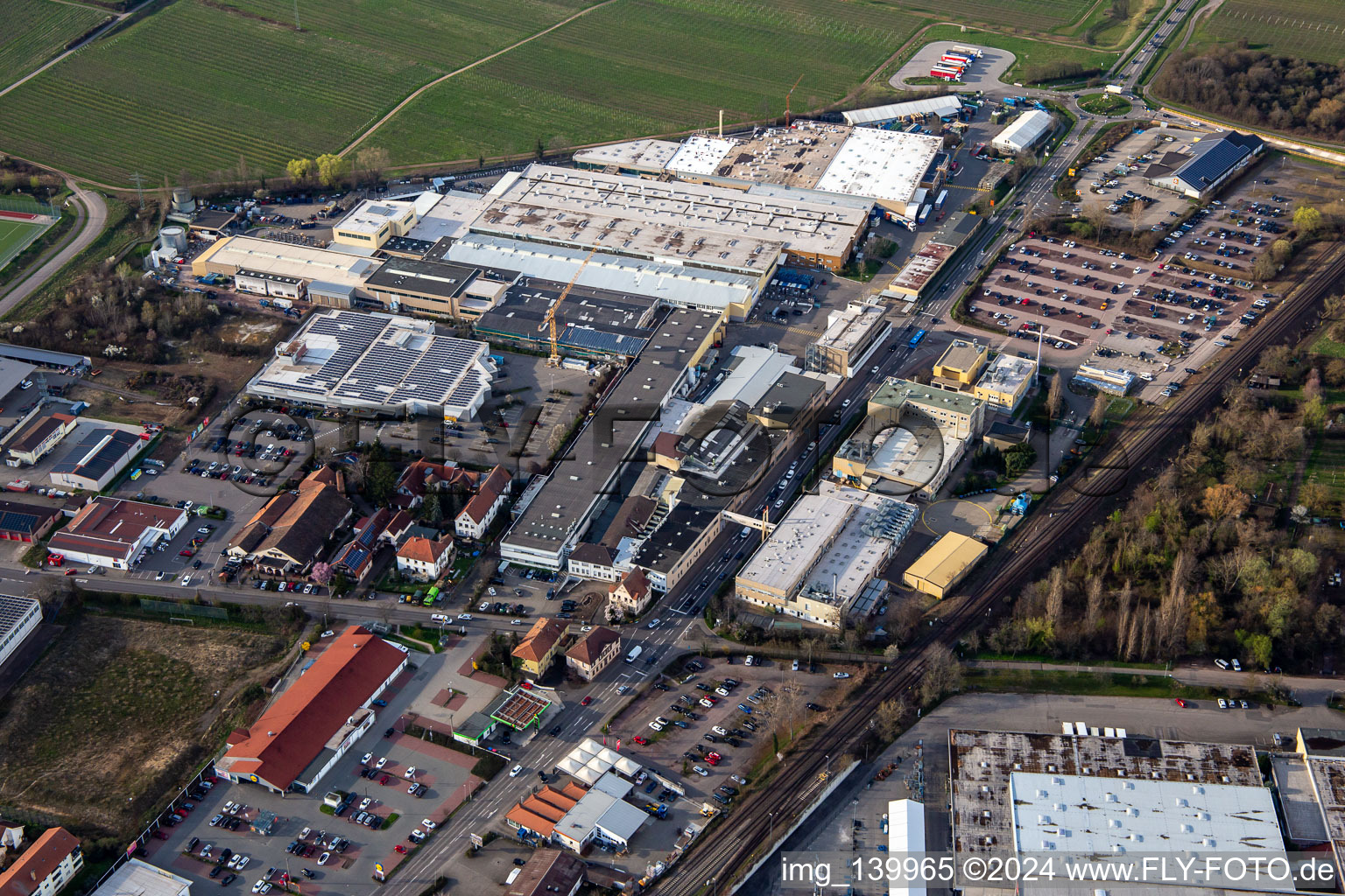 Tenneco on State Street in Maikammer in the state Rhineland-Palatinate, Germany