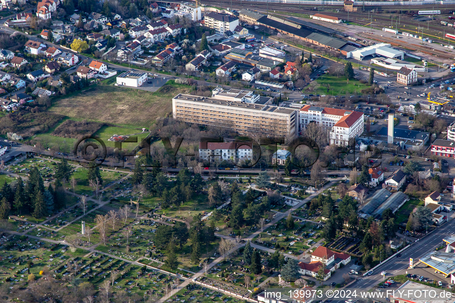 Hetzelstift Hospital in Neustadt an der Weinstraße in the state Rhineland-Palatinate, Germany