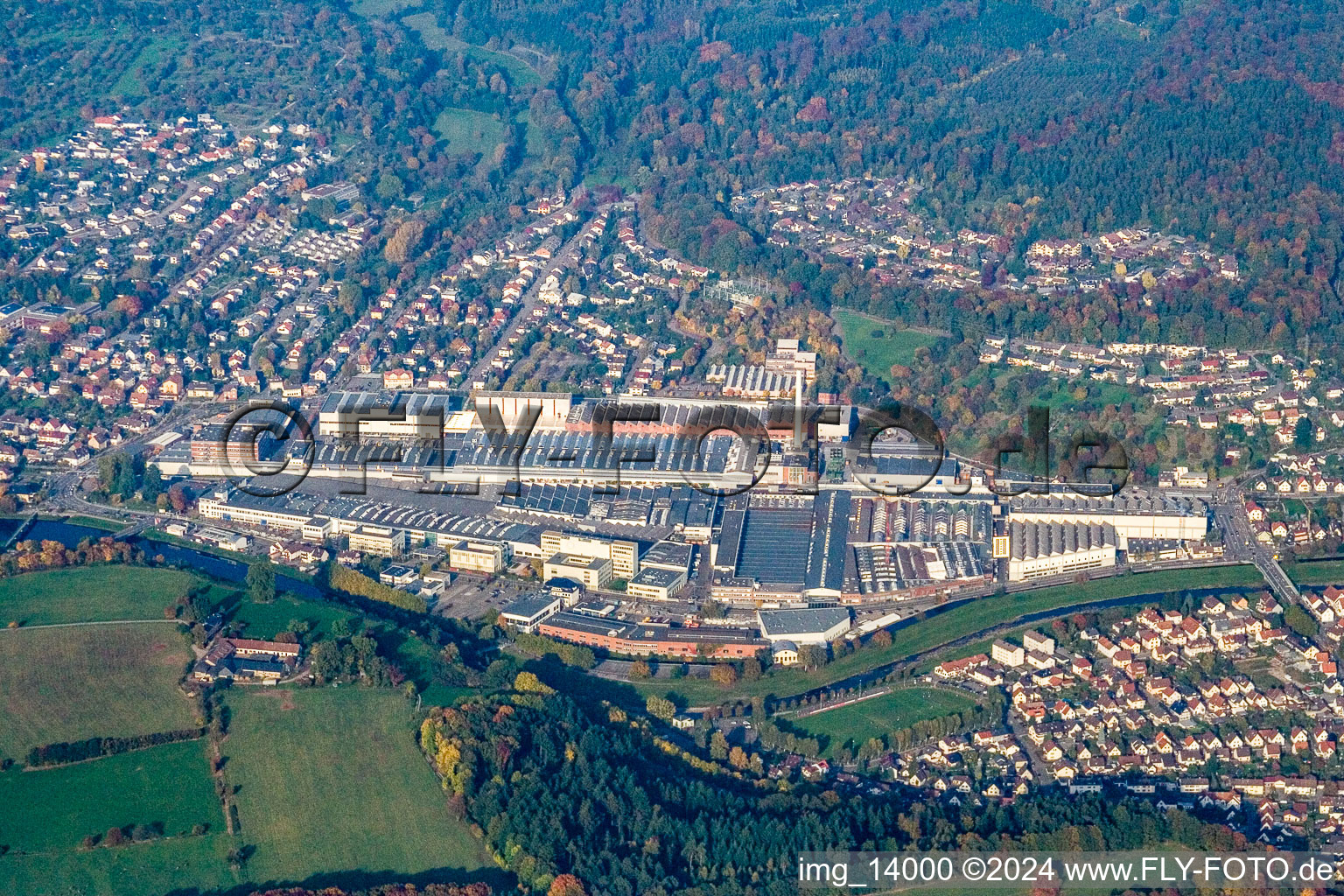 Daimler AG in Gaggenau in the state Baden-Wuerttemberg, Germany