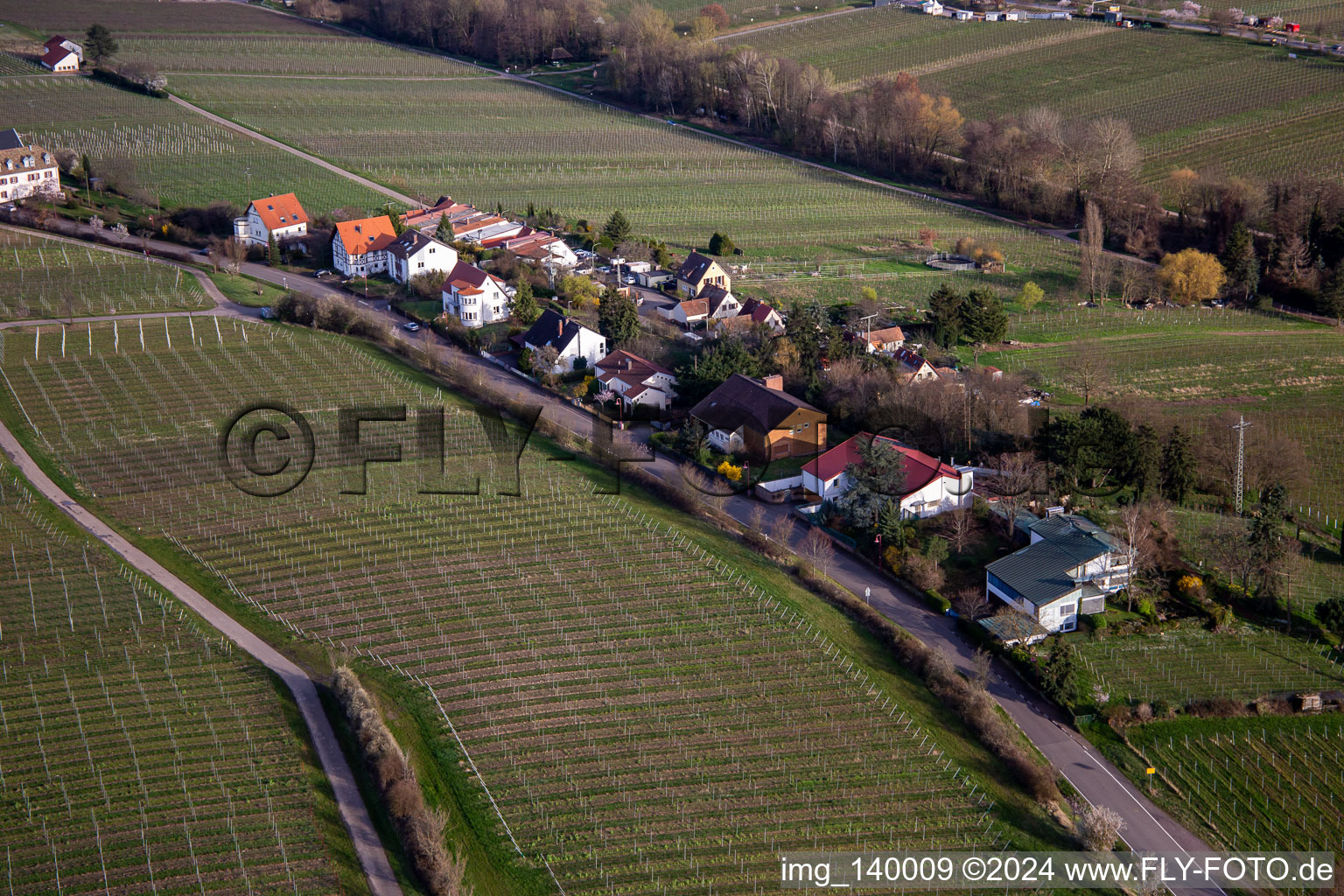 Settlement on Klosterstr in Edenkoben in the state Rhineland-Palatinate, Germany