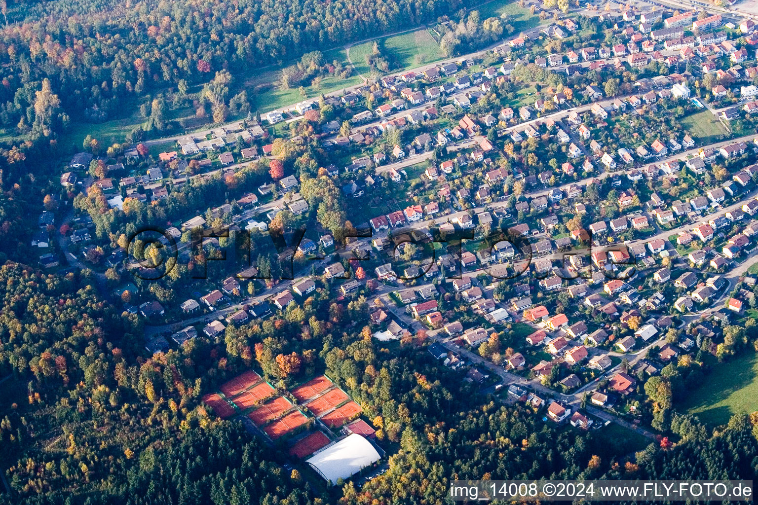 Location view in Gaggenau in the state Baden-Wuerttemberg, Germany