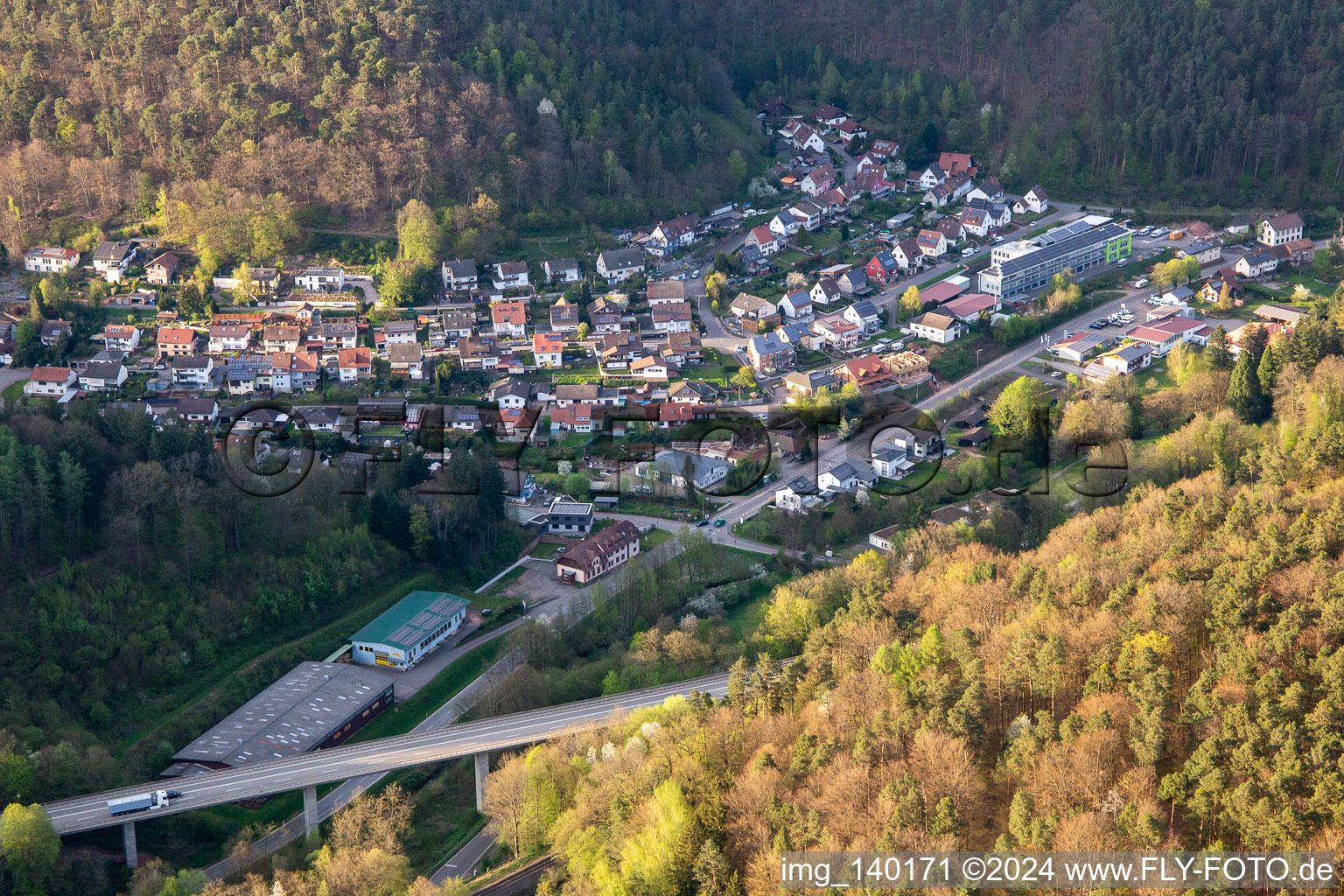 Schlossgartenstr in Wilgartswiesen in the state Rhineland-Palatinate, Germany