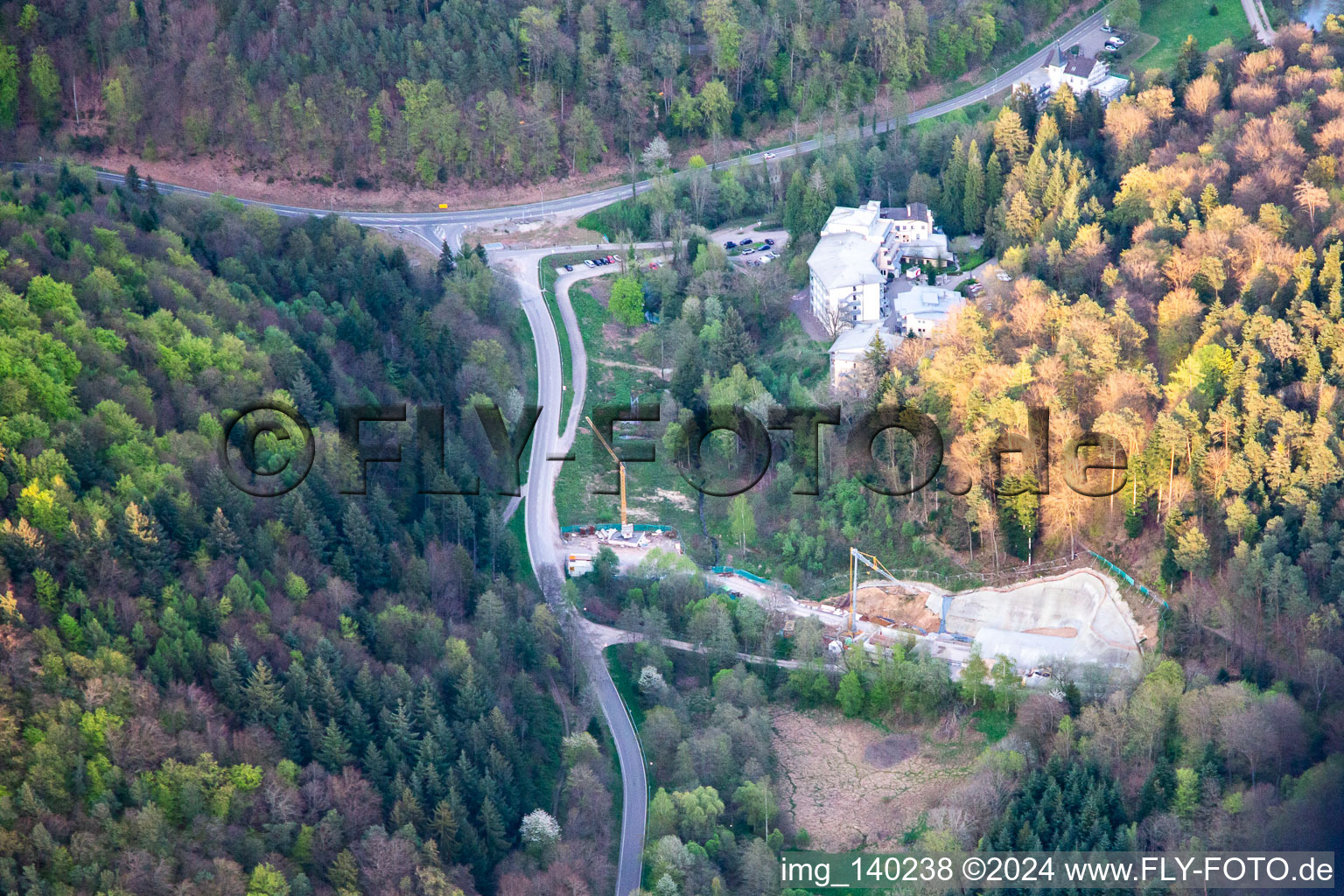 Tunnel portal west in Bad Bergzabern in the state Rhineland-Palatinate, Germany