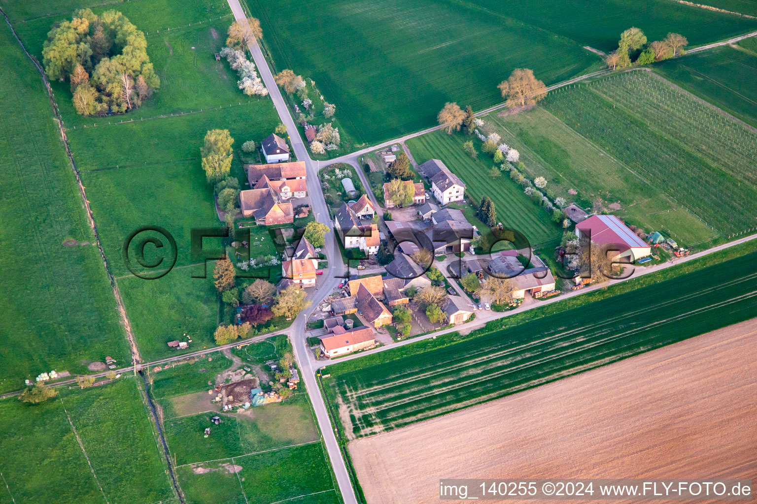 Mennonite Church Germany in Deutschhof in the district Deutschhof in Kapellen-Drusweiler in the state Rhineland-Palatinate, Germany