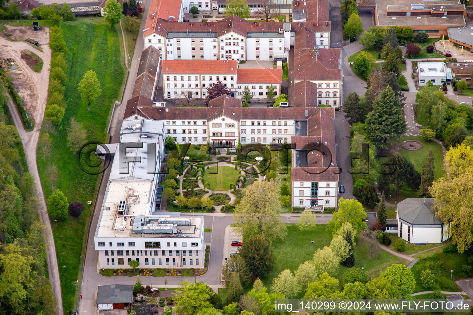 Palatinate Clinic for Psychiatry and Neurology "Landeck" with Department of General Psychiatry and Addiction Disorders - Clinic for Psychiatry, Psychosomatics and Psychotherapy, Clinic for Forensic Psychiatry, Clinic for Gerontopsychiatry, Psychosomatics and Psychotherapy, Clinic for Neurology, Clinic for Psychiatry, Psychosomatics and Psychotherapy, Clinic for Child and Adolescent Psychiatry, Psychosomatics and Psychotherapy as well as Institute Outpatient Clinic, Psychiatric Institute Outpatient Clinics - Clinic for Psychiatry, Psychosomatics and Psychotherapy in Klingenmünster in the state Rhineland-Palatinate, Germany