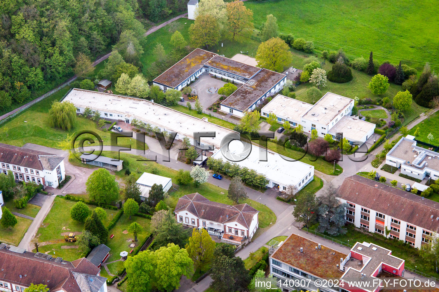 Education Center Palatinate Clinic for Psychiatry and Neurology "Landeck in Klingenmünster in the state Rhineland-Palatinate, Germany