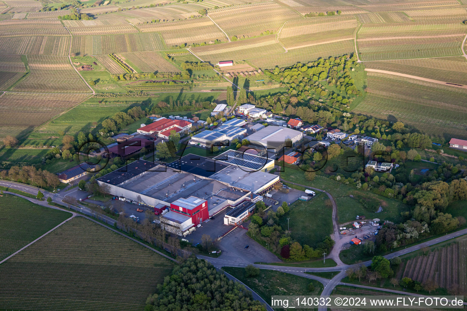 Großkelterei Klein Kalmit in Ilbesheim bei Landau in der Pfalz in the state Rhineland-Palatinate, Germany