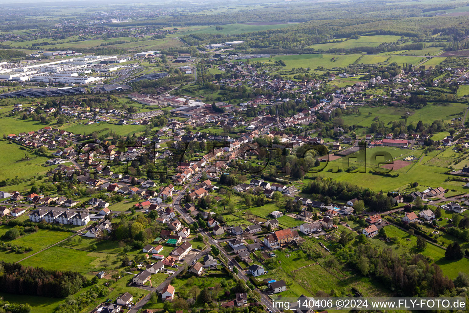 Total in Hambach in the state Moselle, France