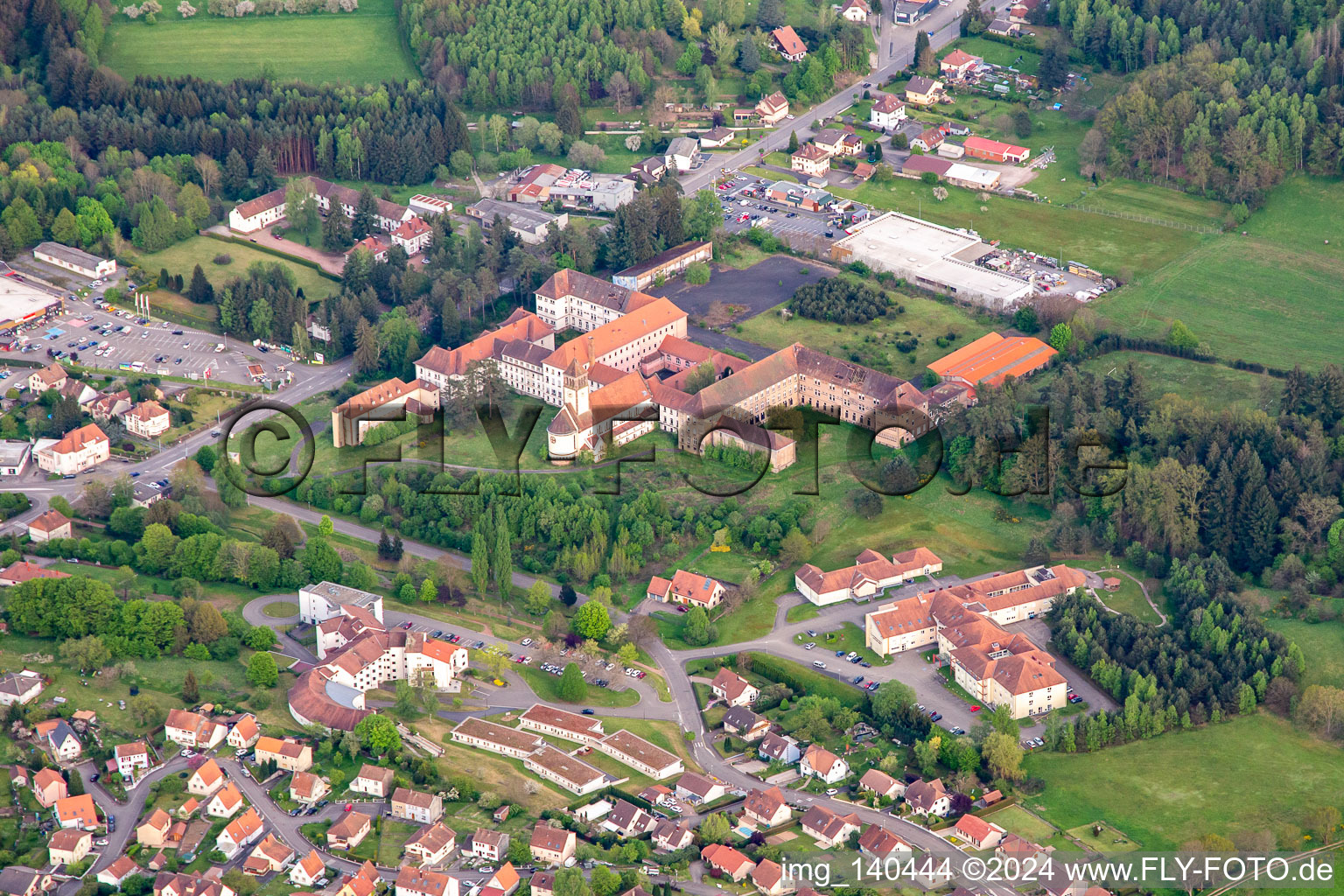 Saint Joseph Hospital in Bitsch in the state Moselle, France