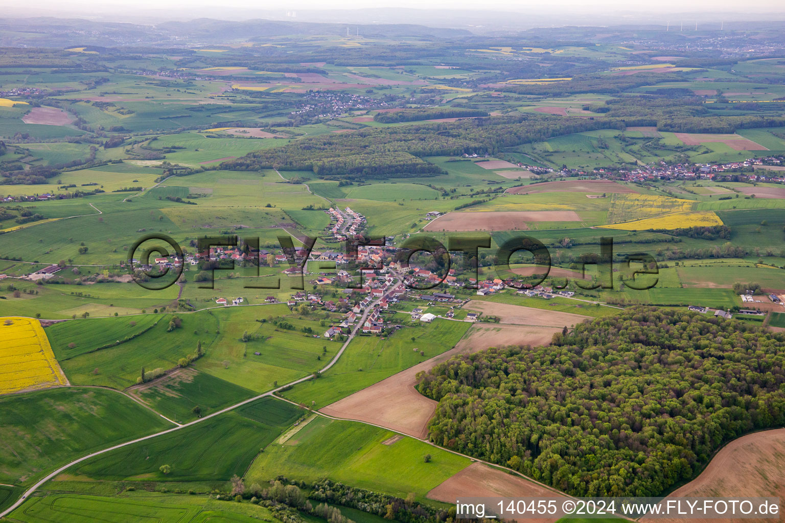 Ormersviller in the state Moselle, France