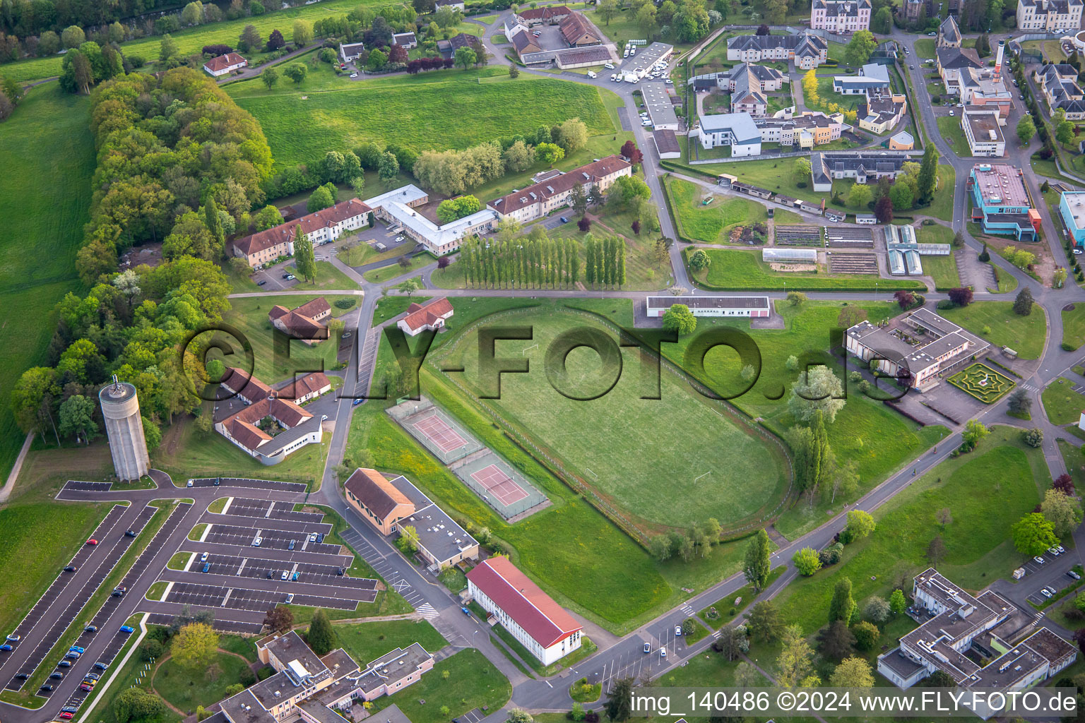 District Blauberg in Saargemünd in the state Moselle, France