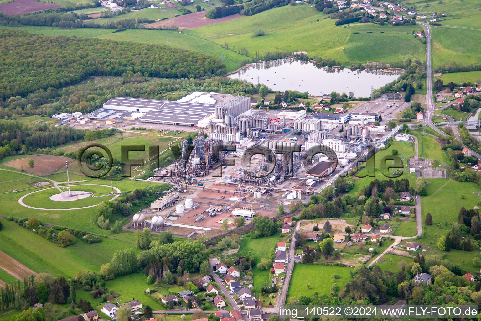 Ineos Polymers Sarralbe in Sarralbe in the state Moselle, France