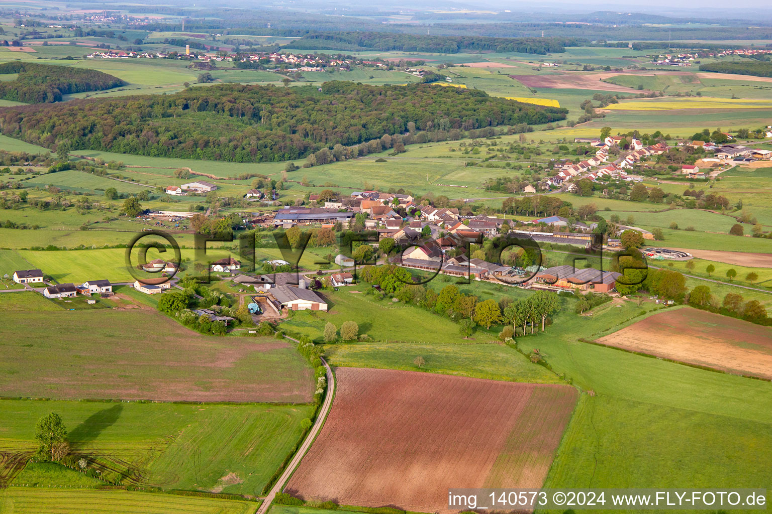 Hinsingen in the state Bas-Rhin, France