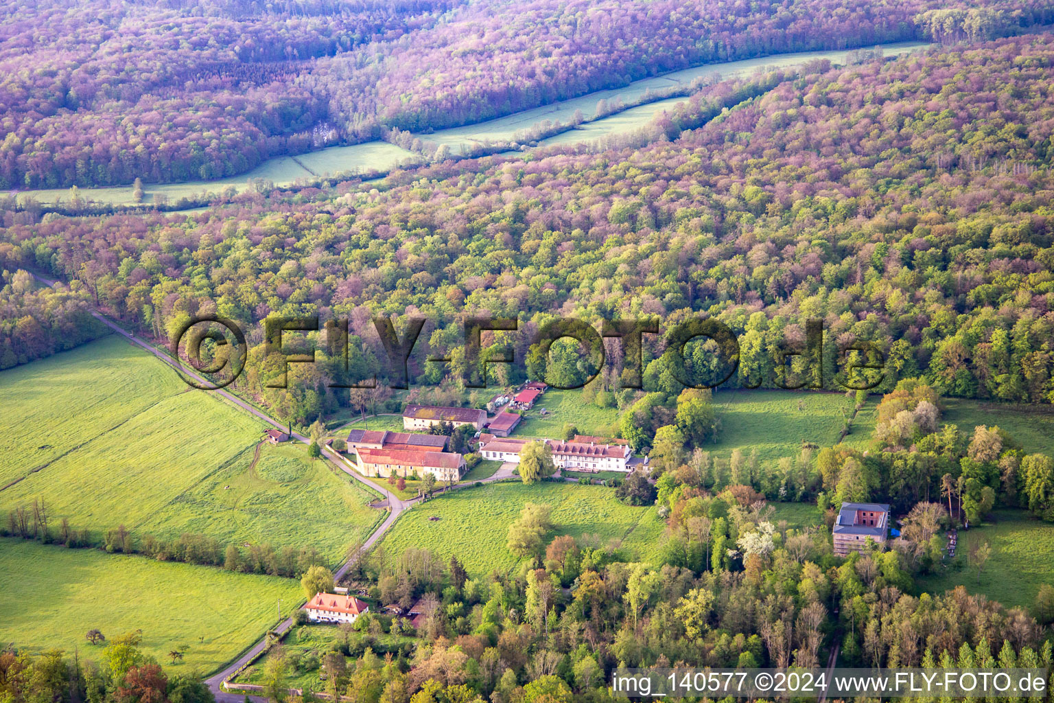 Chateau Bonnefontaine in Altwiller in the state Bas-Rhin, France