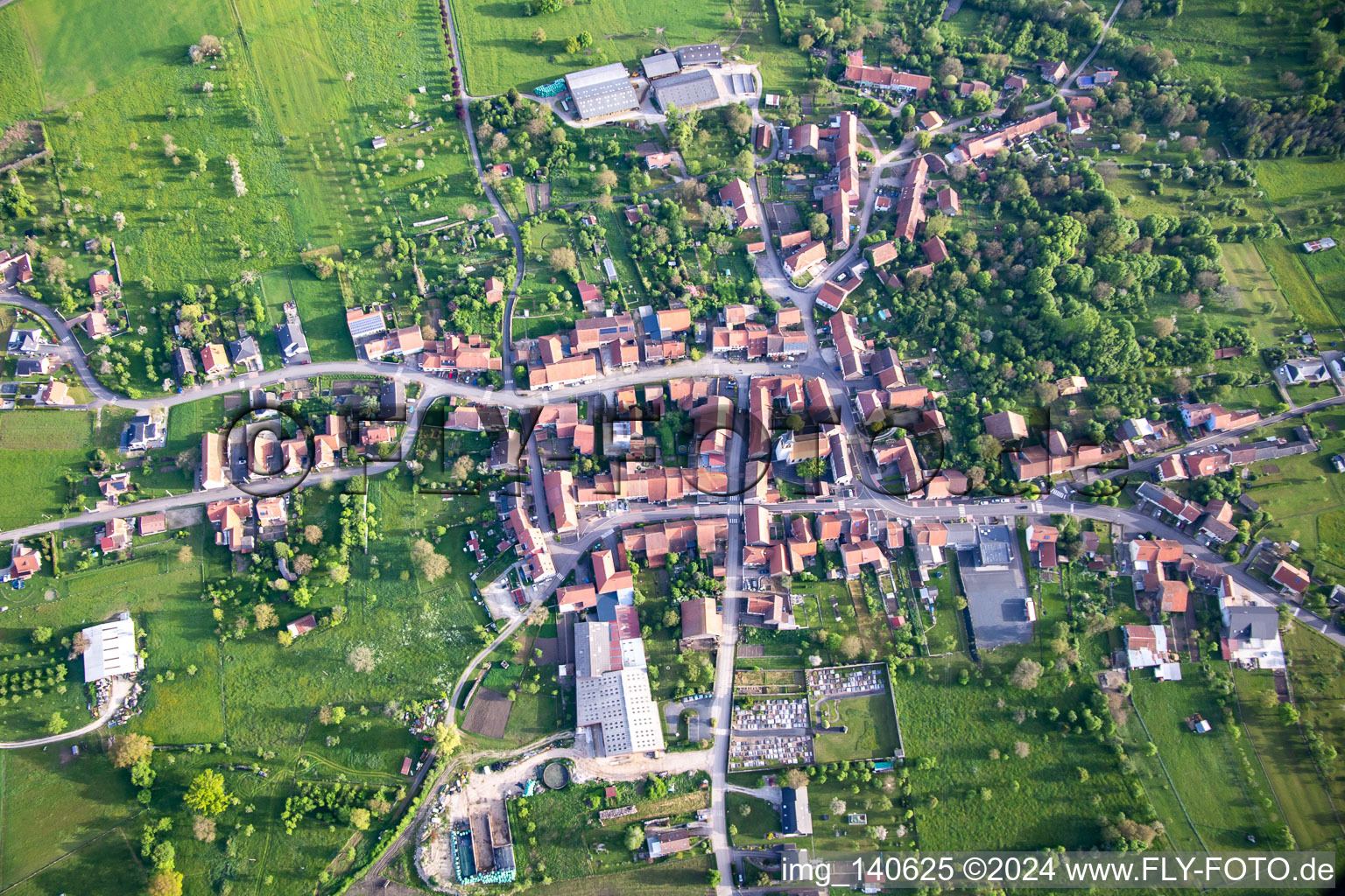 Wolfskirchen in the state Bas-Rhin, France