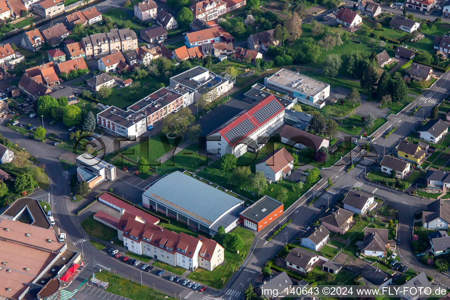 Collège de l'Acorn in Diemeringen in the state Bas-Rhin, France