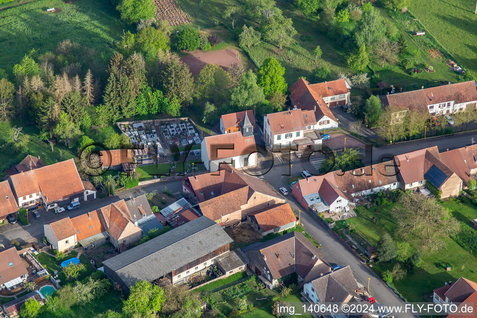 Mairie in Ratzwiller in the state Bas-Rhin, France