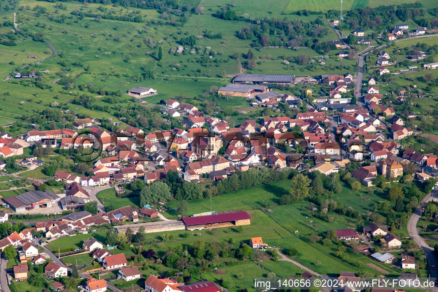 Rahling in the state Moselle, France