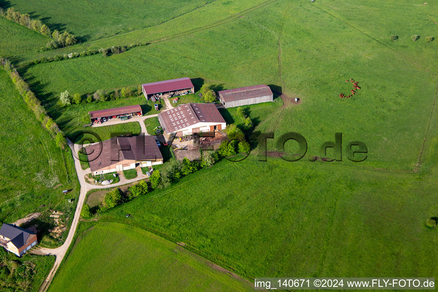 Ferme BERGWIESE in Petit-Réderching in the state Moselle, France