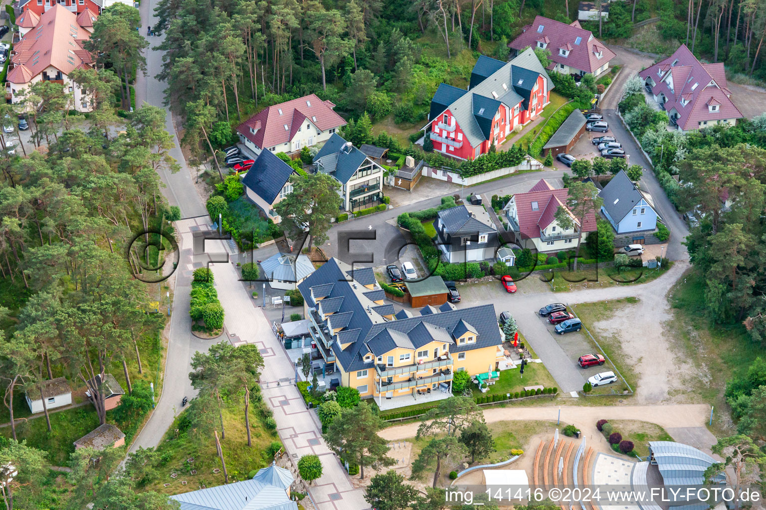 Pension zur Düne in Trassenheide in the state Mecklenburg-Western Pomerania, Germany