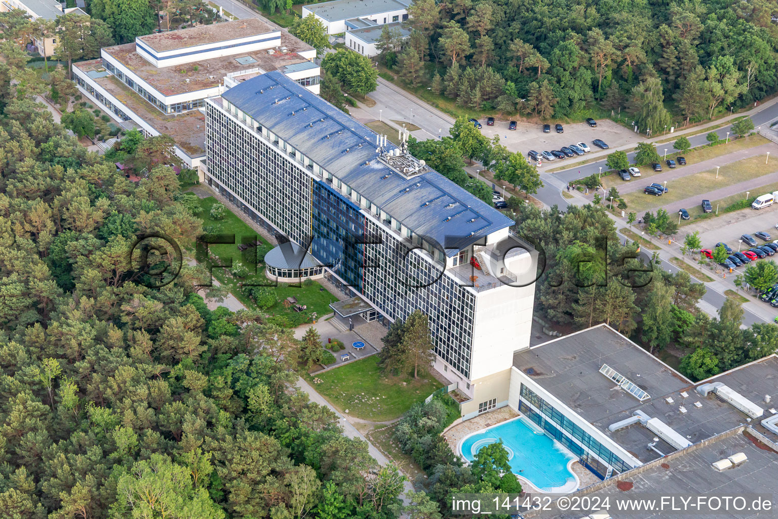 Baltic Sport and Holiday Hotel and Amber Thermal Baths Zinnowitz in Zinnowitz in the state Mecklenburg-Western Pomerania, Germany