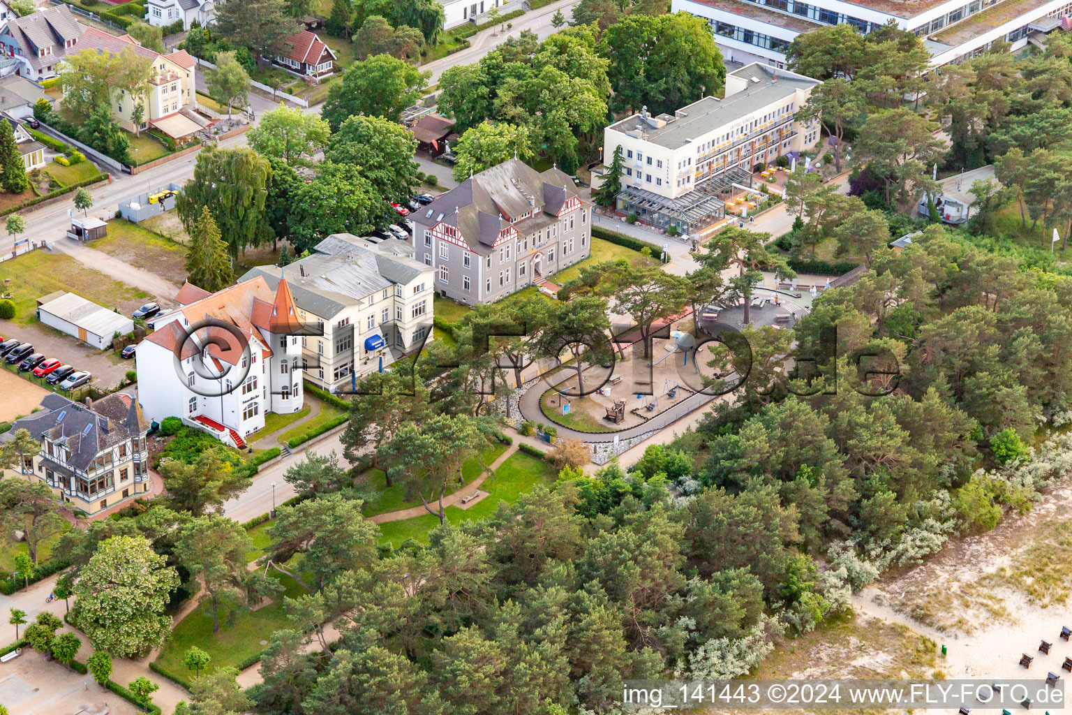 Hotel Starfish in Zinnowitz in the state Mecklenburg-Western Pomerania, Germany