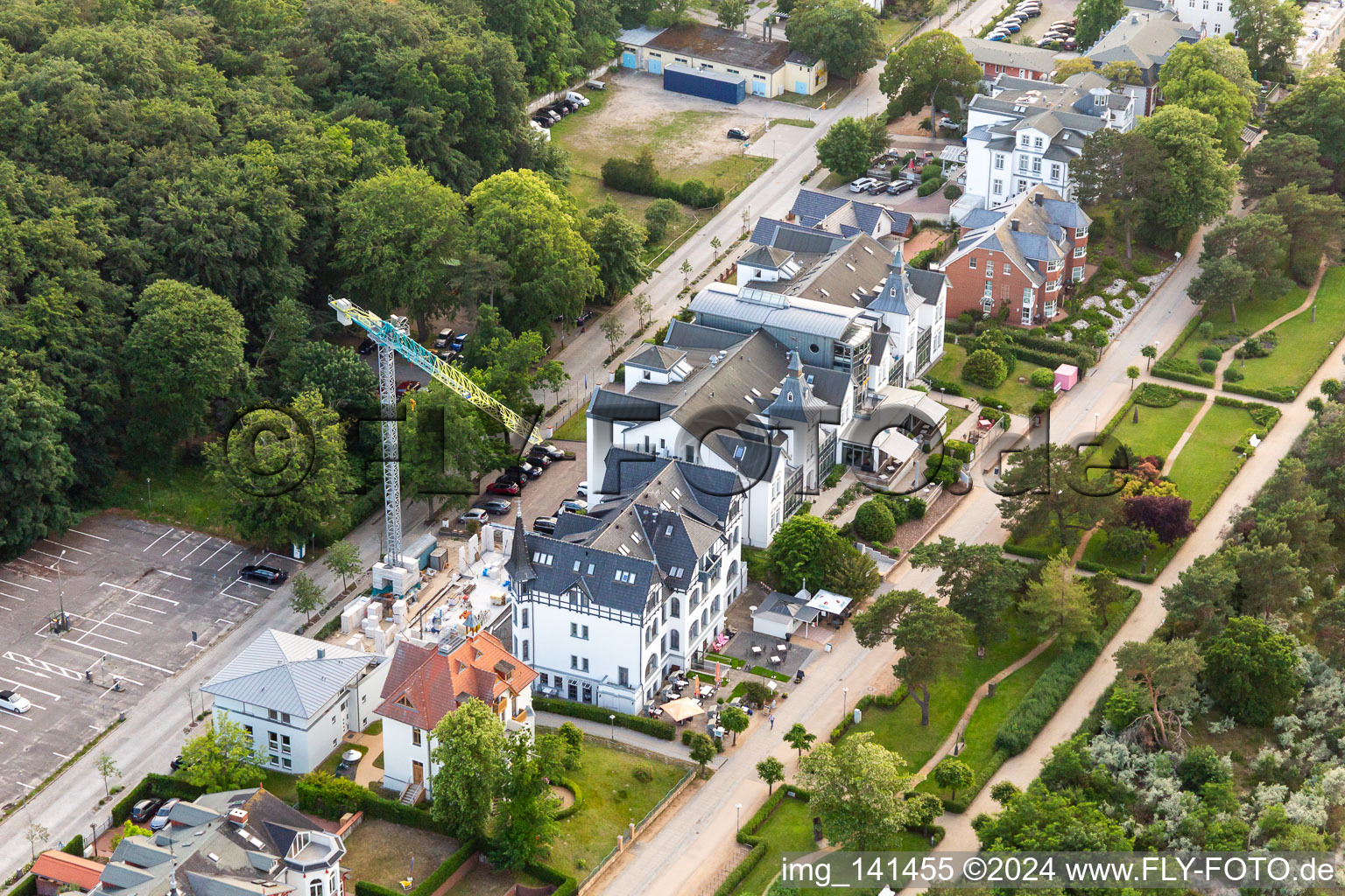 Hotel Asgard in Zinnowitz in the state Mecklenburg-Western Pomerania, Germany