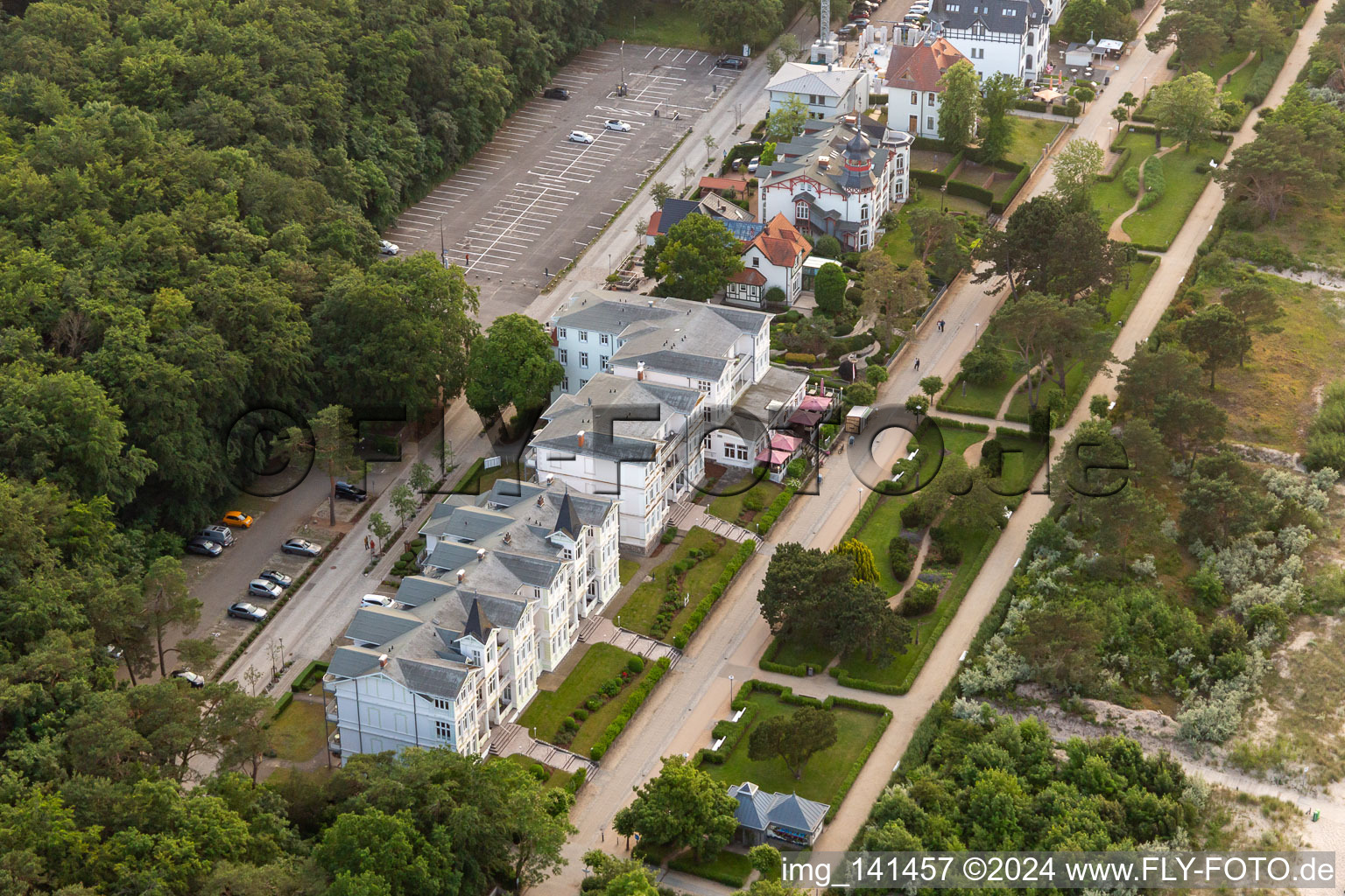 Beach Villas Forest & Lake in Zinnowitz in the state Mecklenburg-Western Pomerania, Germany