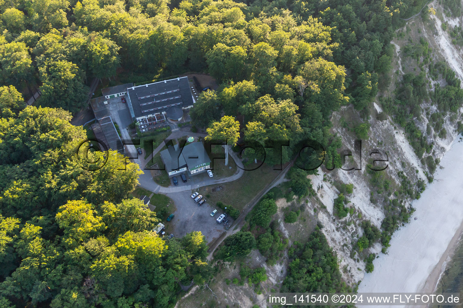 Hotel Forsthaus Langenberg in Bansin in the district Bansin in Heringsdorf in the state Mecklenburg-Western Pomerania, Germany