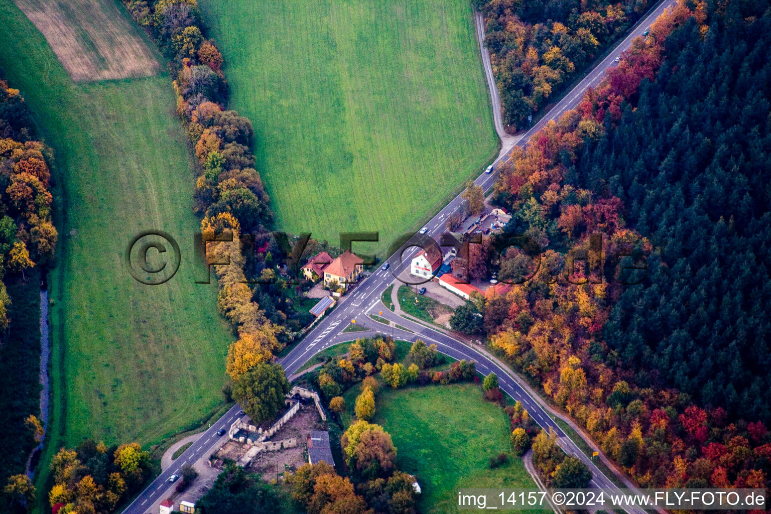 Animal wildlife protection station Tierhilfe Forst e.V. in the district Wiesental in Waghaeusel in the state Baden-Wurttemberg