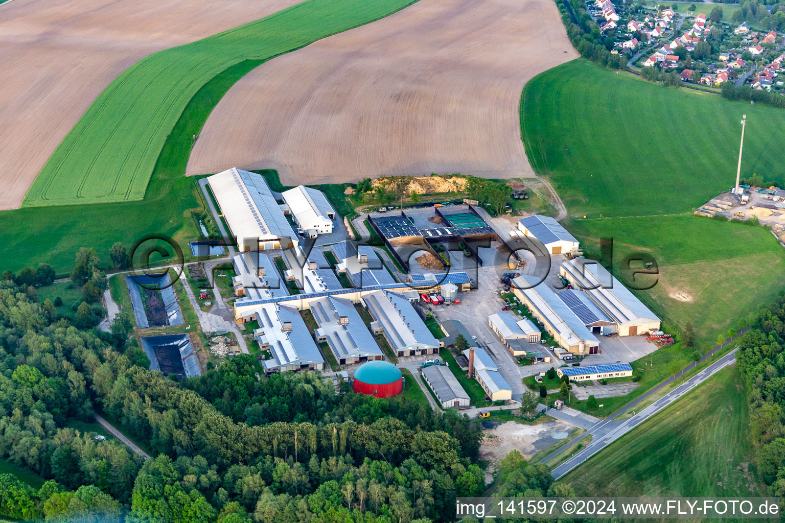 Bioenergy Olbersdorf GmbH in Olbersdorf in the state Saxony, Germany