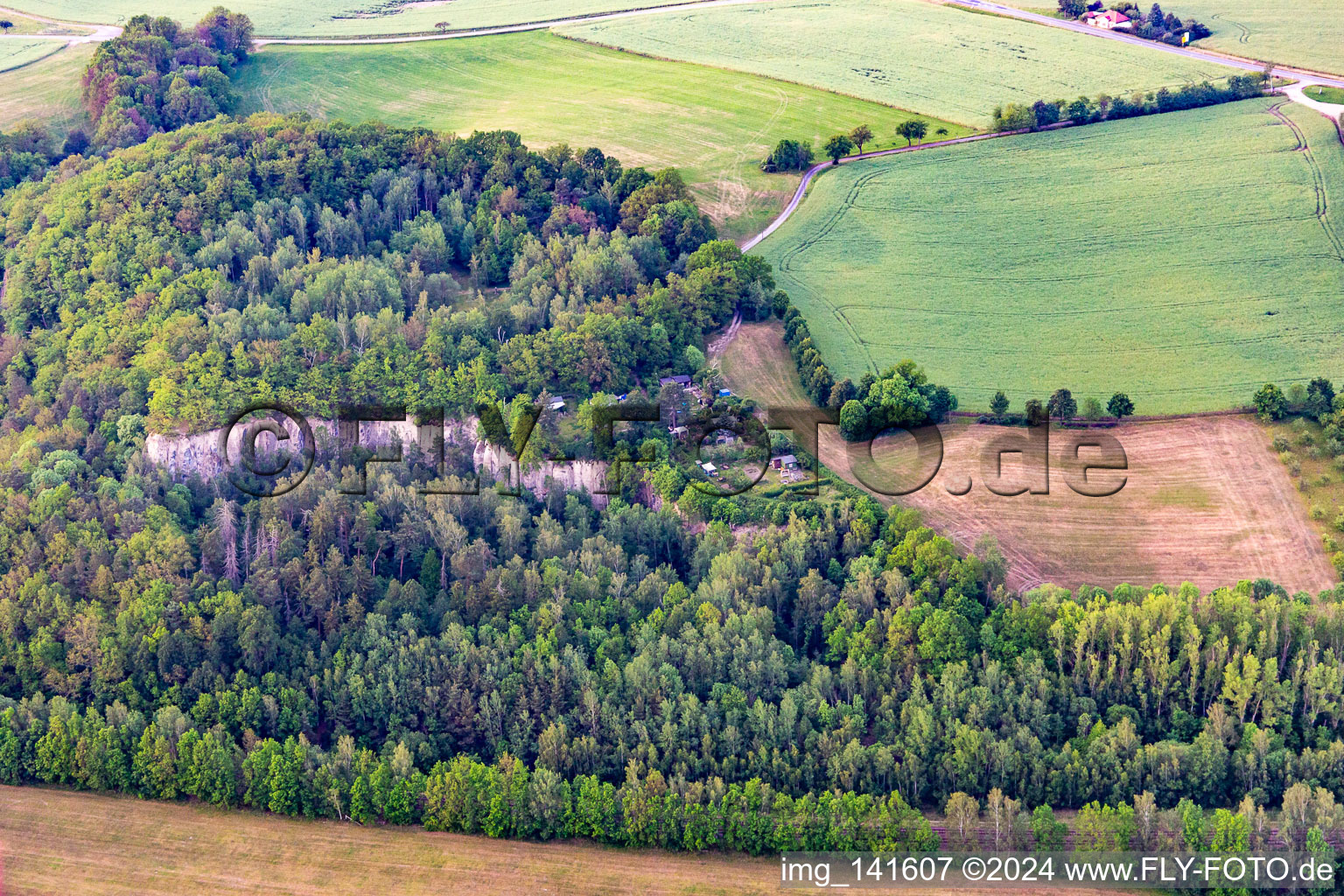 Student bush over the Mandau in the district Pethau in Zittau in the state Saxony, Germany