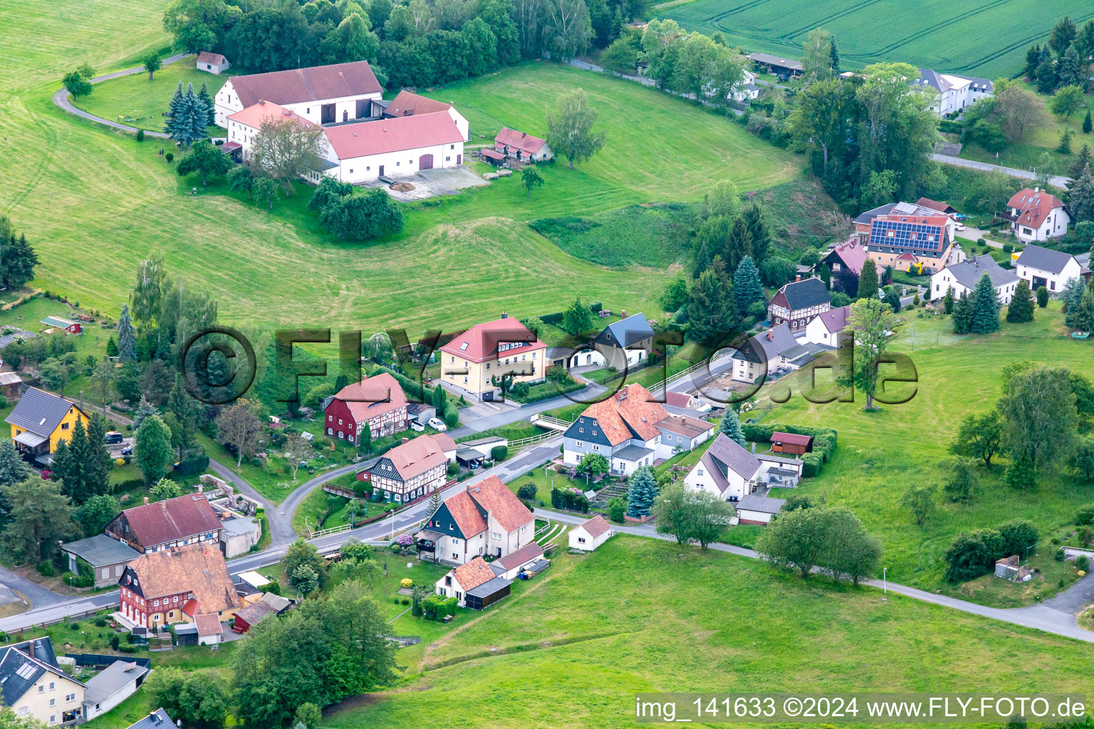 District Wittgendorf in Zittau in the state Saxony, Germany