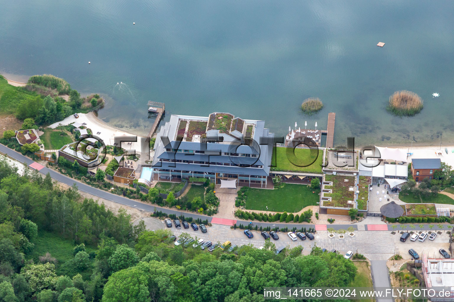 Island of the Senses - Hotel - Restaurant - Spa at Lake Berzdorf in the district Hagenwerder in Görlitz in the state Saxony, Germany