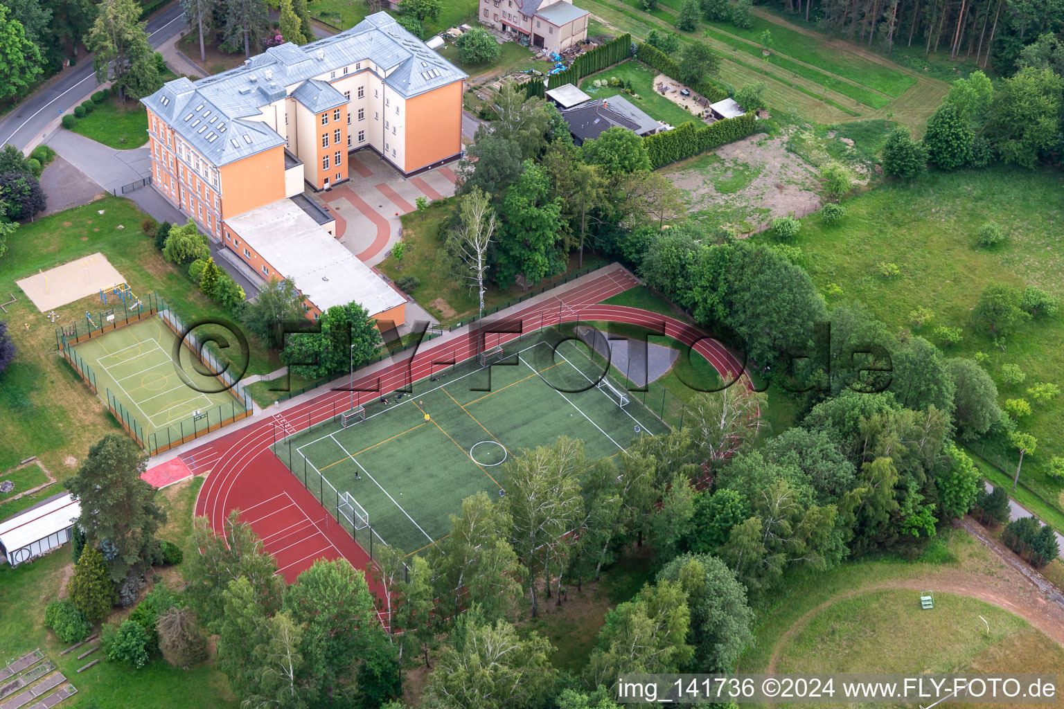 School "Základní škola Chrastava - Školní ulice in Chrastava in the state Liberec, Czech Republic