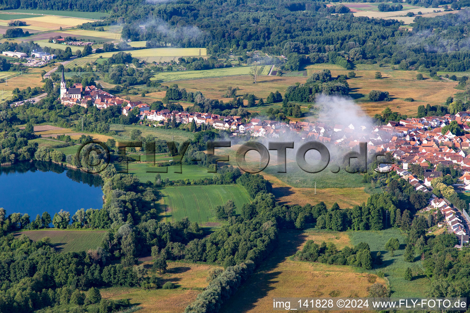 Hinterstädtel in Jockgrim in the state Rhineland-Palatinate, Germany