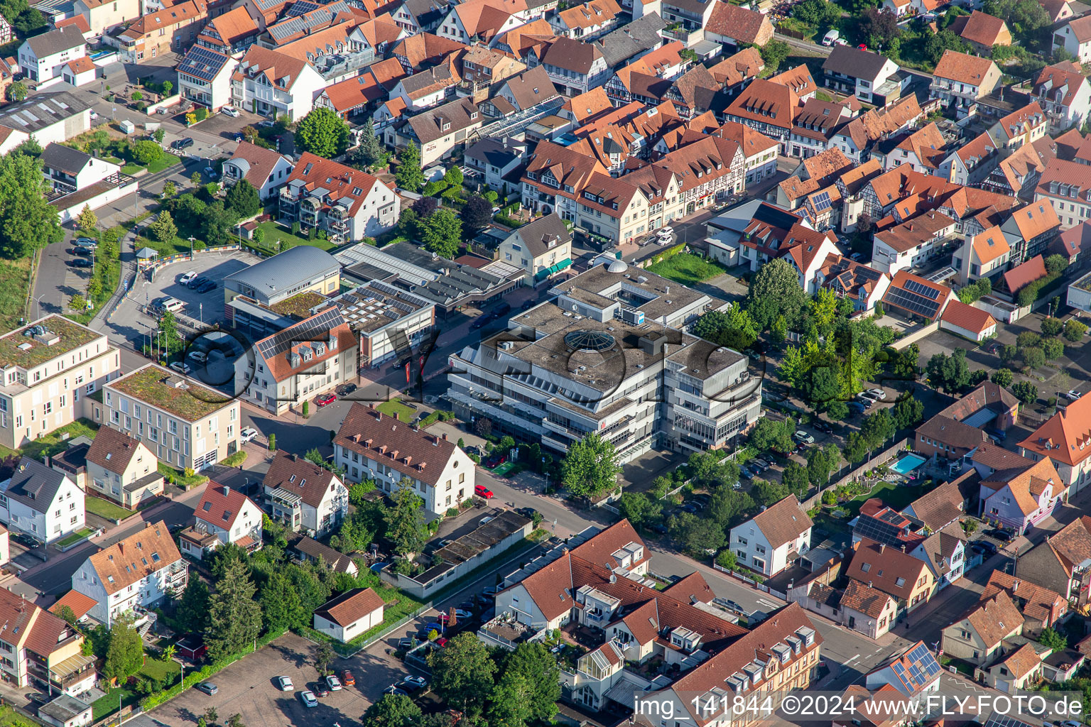 Association of local authorities and former Sparkasse Südpfalz in Kandel in the state Rhineland-Palatinate, Germany