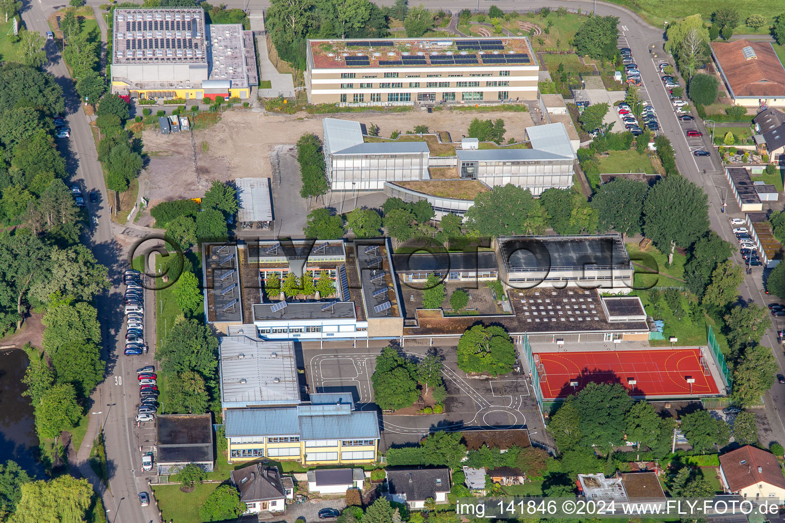 Secondary school plus in Kandel in the state Rhineland-Palatinate, Germany