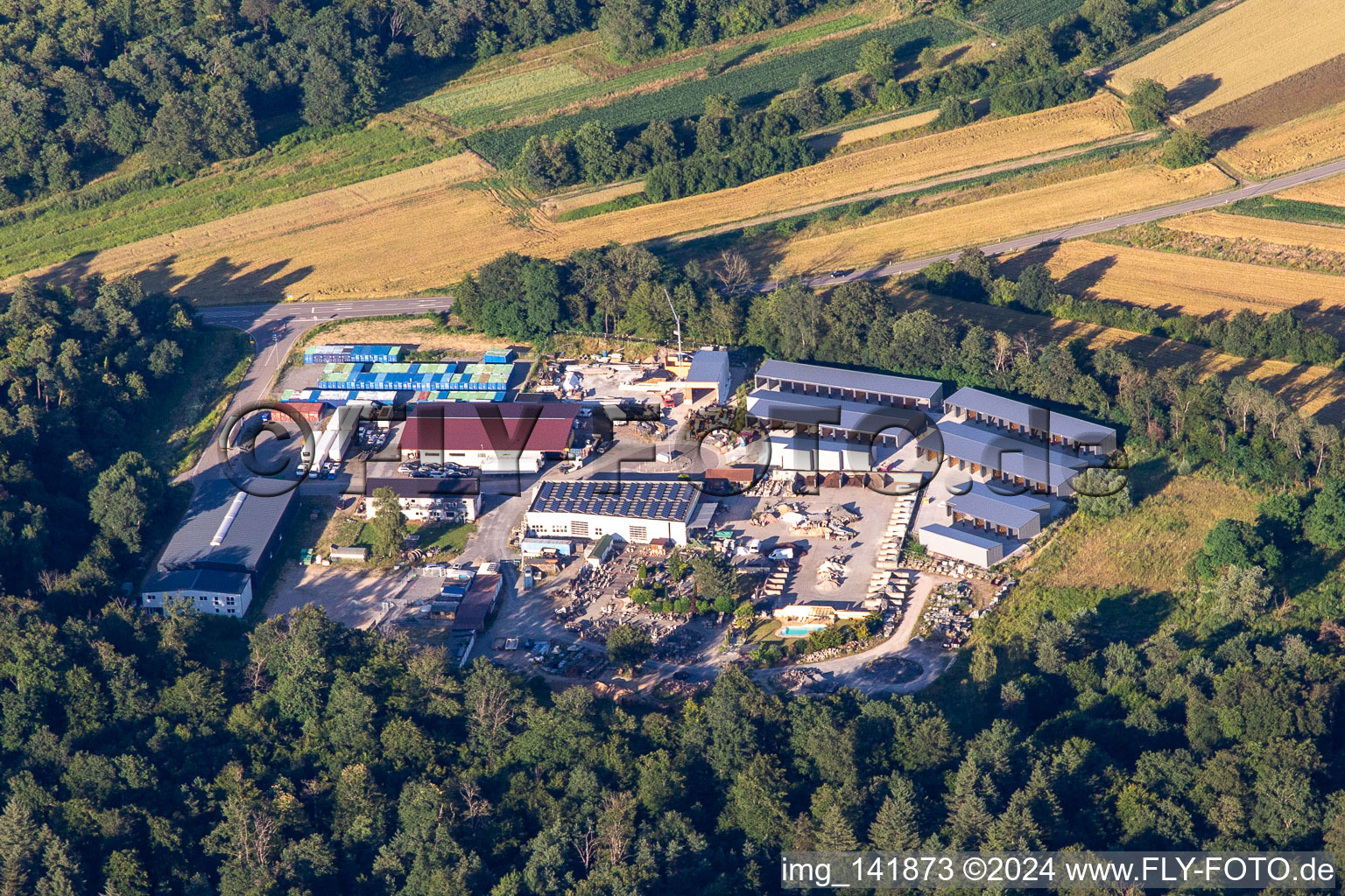 Palatinum and LAGERIS Self-Storage in Hagenbach in the state Rhineland-Palatinate, Germany