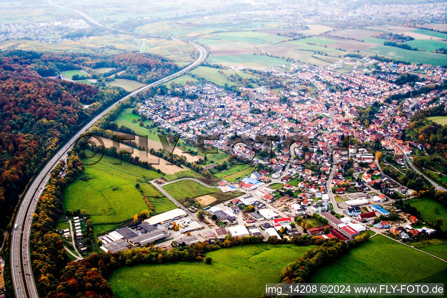 Dielheim in the state Baden-Wuerttemberg, Germany