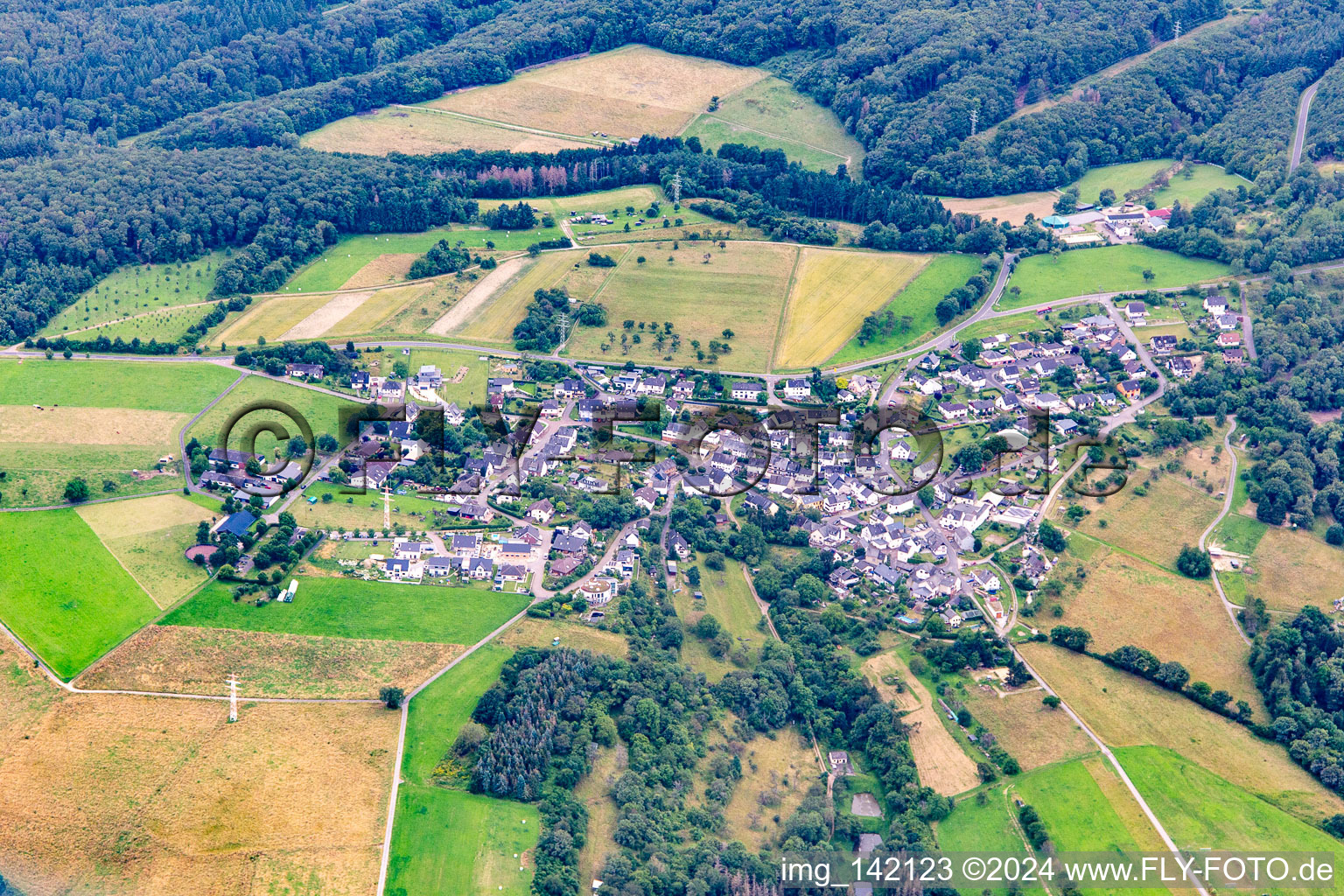 District Holzfeld in Boppard in the state Rhineland-Palatinate, Germany