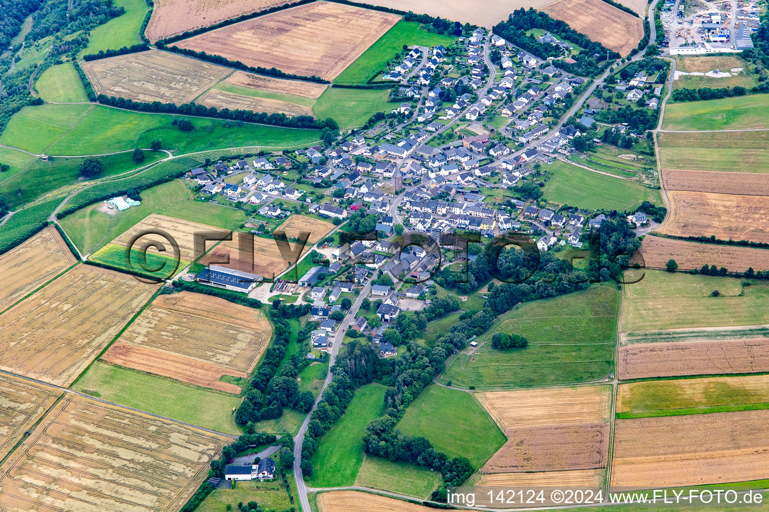 District Dellhofen in Oberwesel in the state Rhineland-Palatinate, Germany