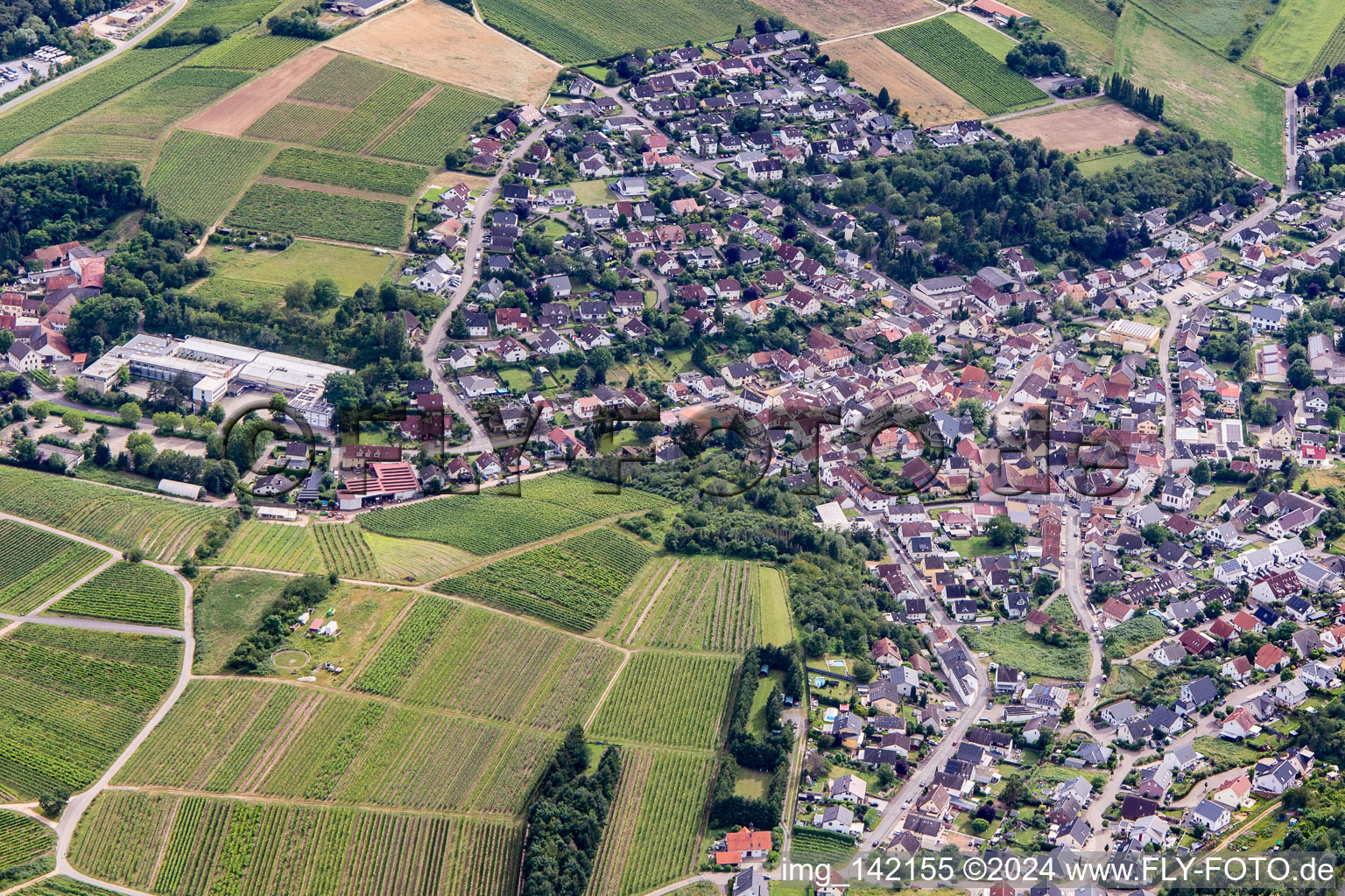 District Burg Layen in Rümmelsheim in the state Rhineland-Palatinate, Germany