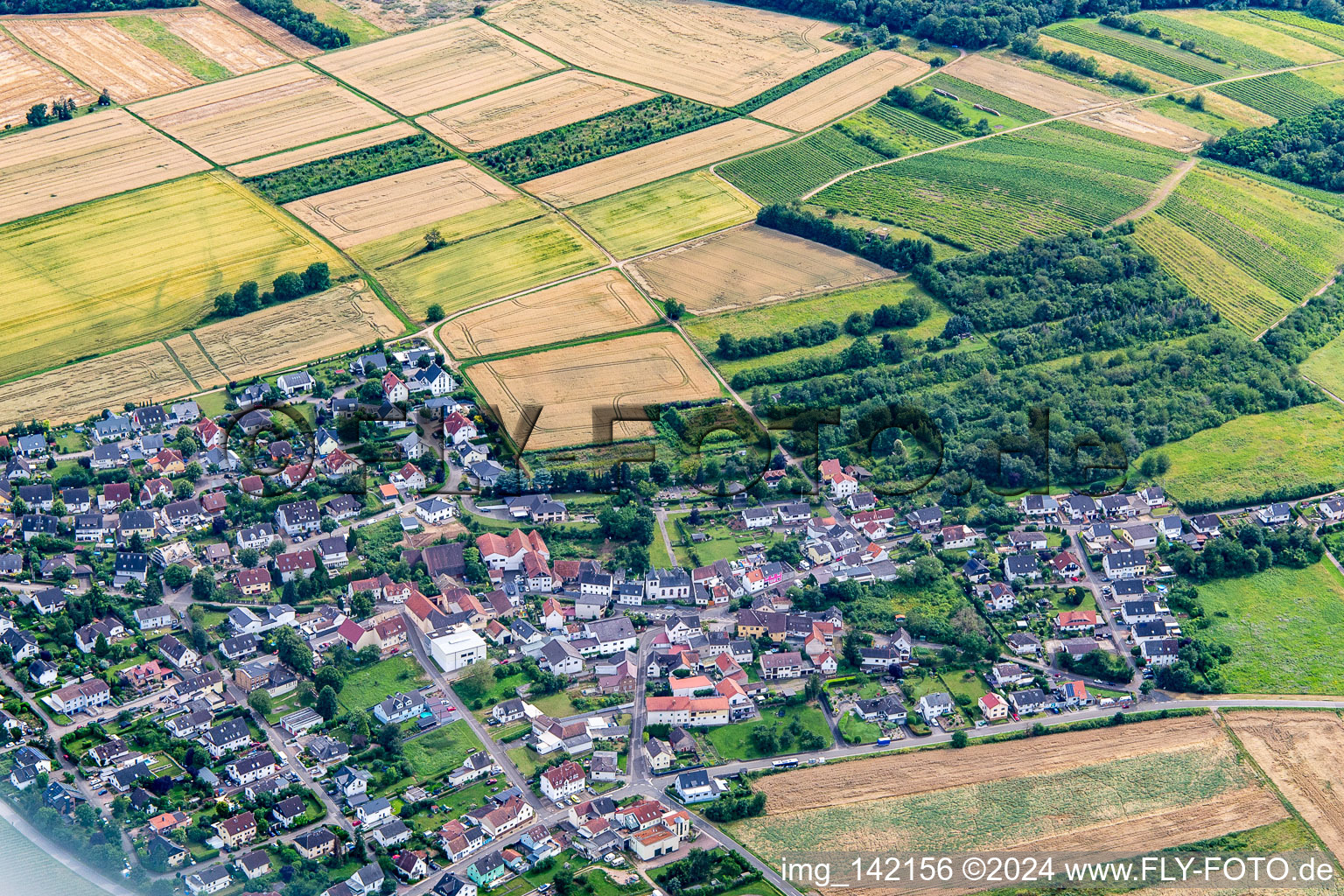 District Burg Layen in Dorsheim in the state Rhineland-Palatinate, Germany