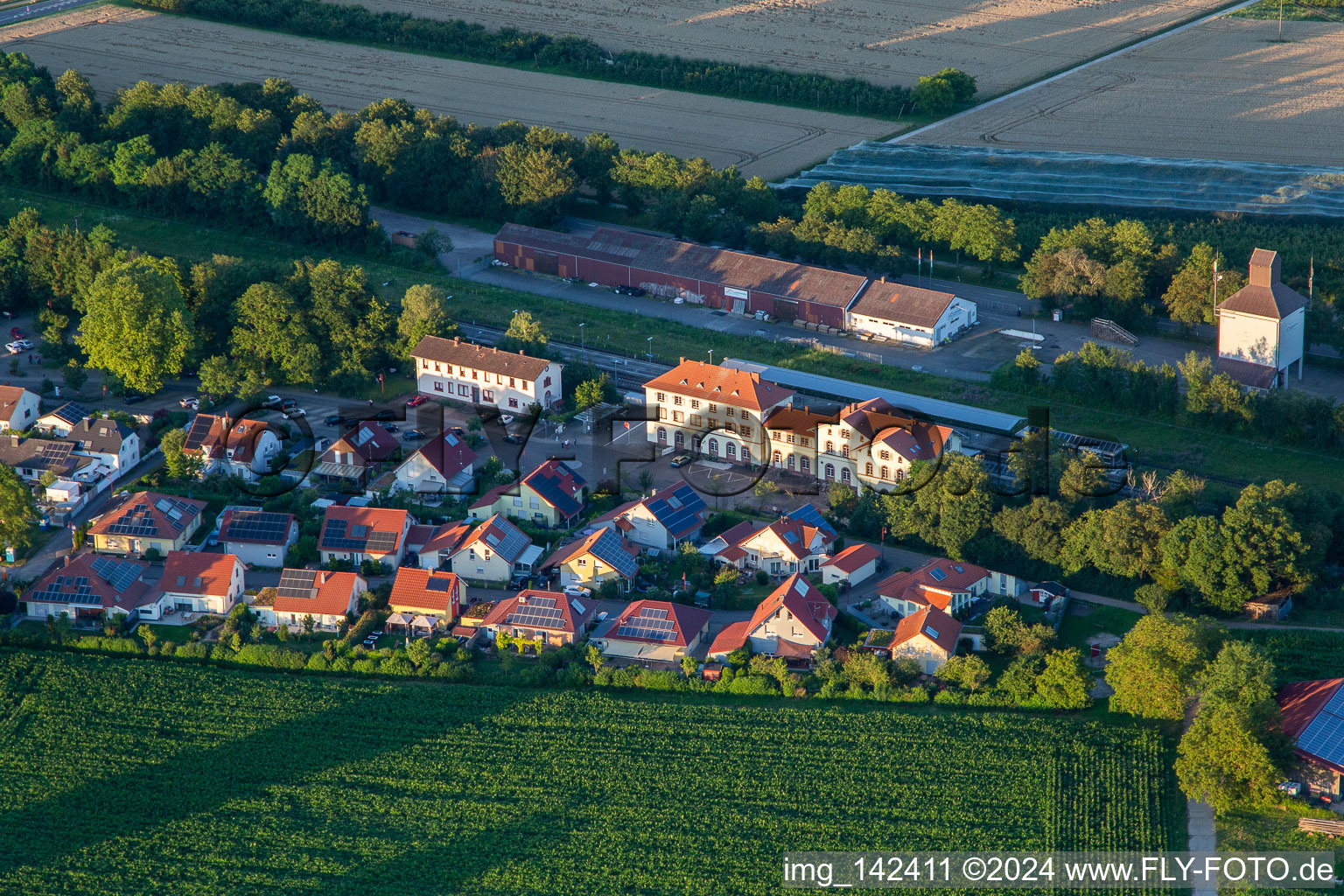 Station Winden(Palatinate) in Winden in the state Rhineland-Palatinate, Germany