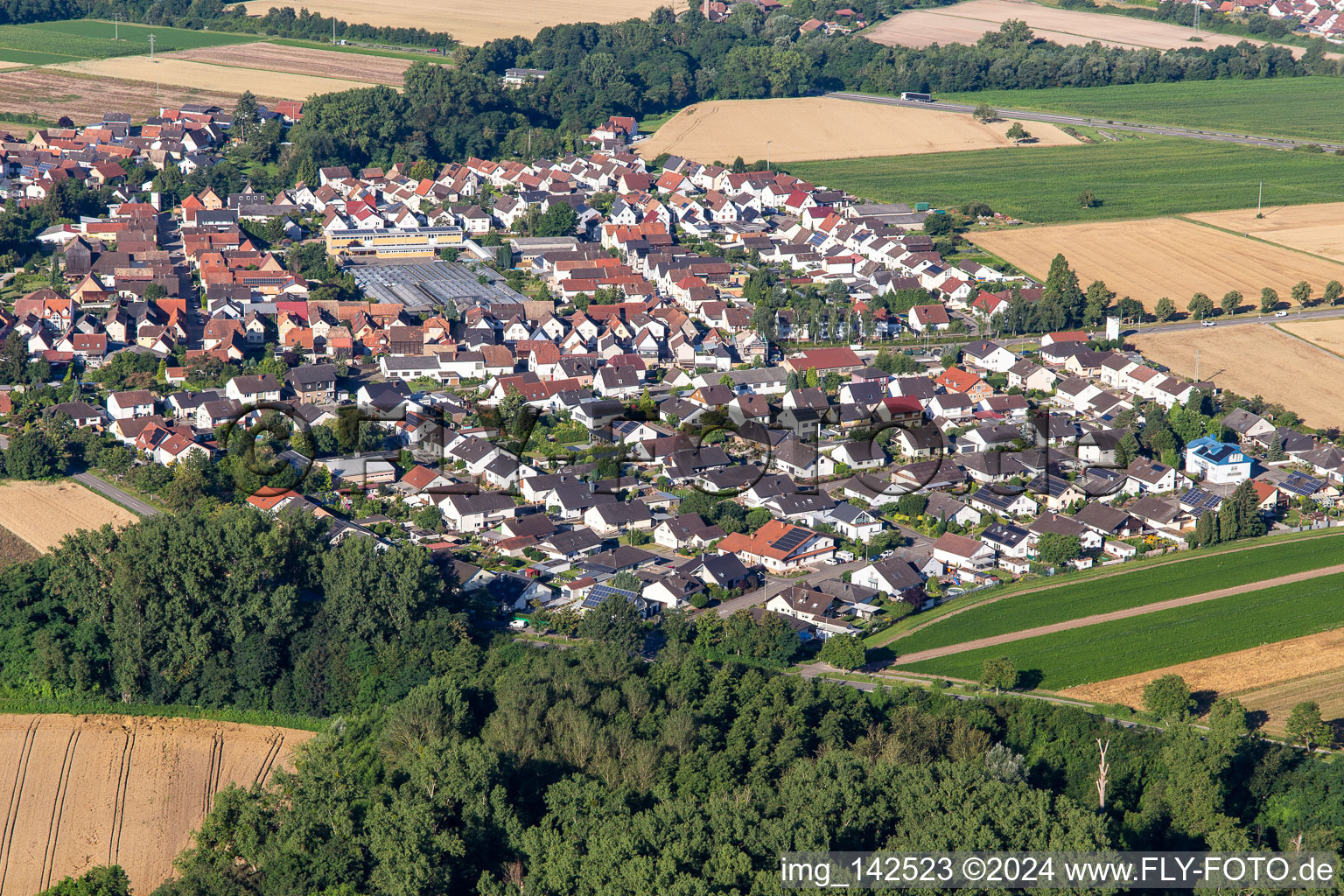 Ringstr in Kuhardt in the state Rhineland-Palatinate, Germany