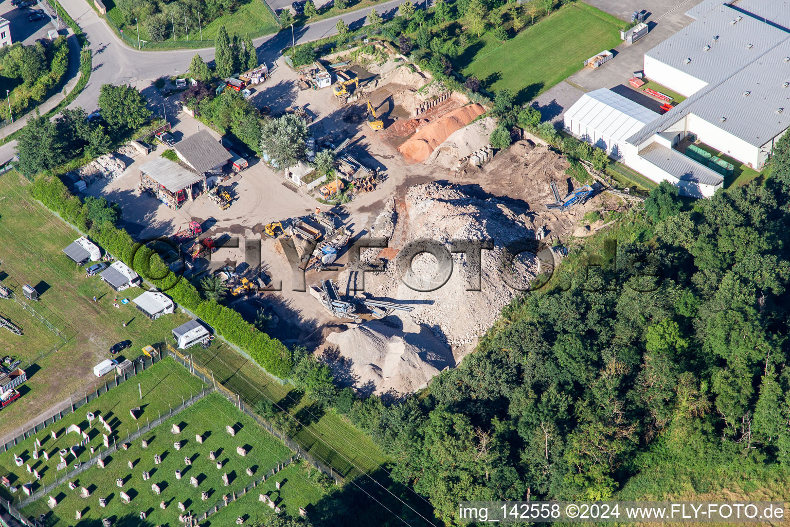 GAUDIER Earthmoving and Demolition GmbH in the district Minderslachen in Kandel in the state Rhineland-Palatinate, Germany