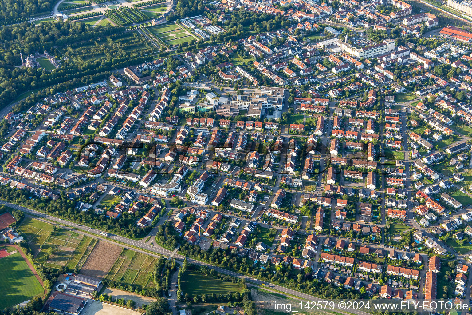 GRN Clinic Schwetzingen in Schwetzingen in the state Baden-Wuerttemberg, Germany