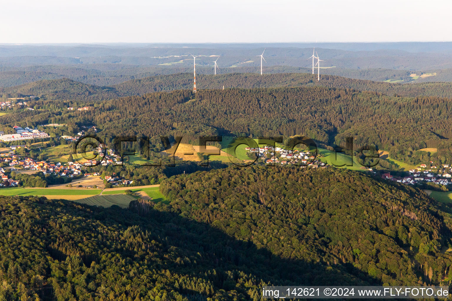 Sub-Abtsteinach from West in the district Unter-Abtsteinach in Abtsteinach in the state Hesse, Germany